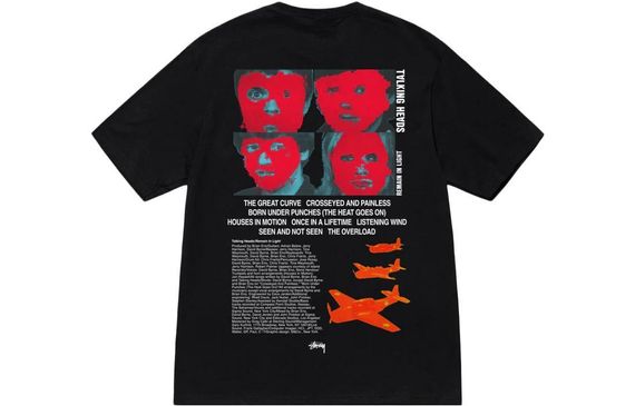 Stussy x TALKING HEADS FW23 REMAIN IN LIGHT TEE T