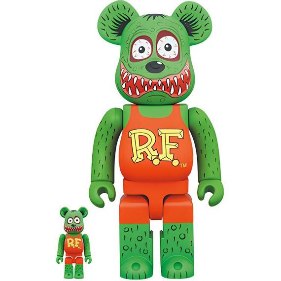 BE@RBRICK RAT FINK 7cm/28cm