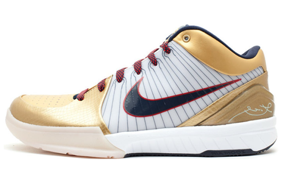 Nike Zoom Kobe 4 4 ZK4 Gold Medal