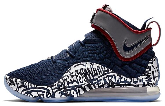 Nike Lebron 17 FP EP &quot;Graffiti Cold Blue&quot;