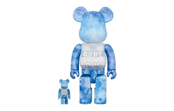 BE@RBRICK MY FIRST B@BY CRYSTAL OF SNOW 7cm,28cm