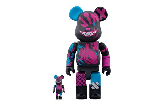 BE@RBRICK x /LEAGUE OF LEGENDS . JINX . 100%400%