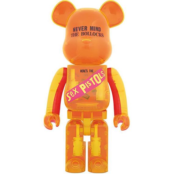 BE@RBRICK Sex Pistols Clear 7cm/28cm