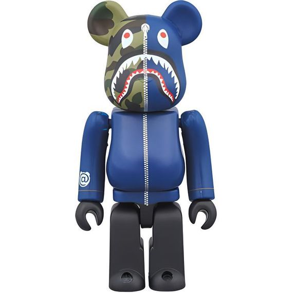 BE@RBRICK x BAPE BLACK Shark 2