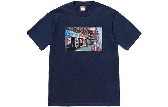 Supreme SS18 Hardware Tee Navy T