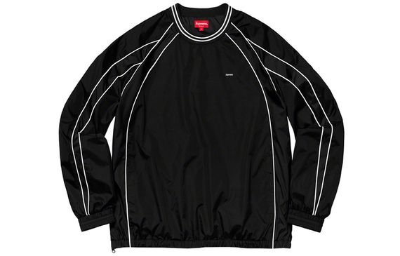 Supreme FW19 Week 16 Piping Warm Up Pullover