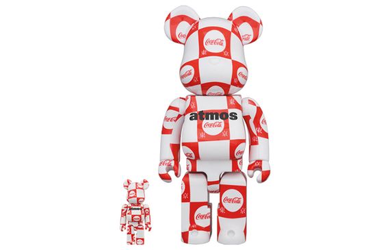 BE@RBRICK x Coca-Cola/ x atmos 400%100%