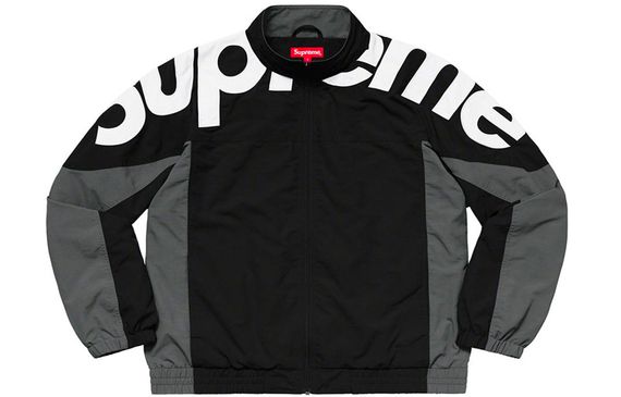 Supreme FW19 Week 1 Shoulder Logo Track Jacket logo
