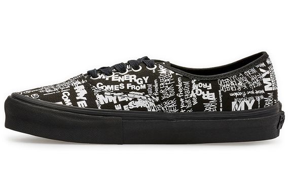 CDG x Vans Authentic LX &#39;Graffiti&#39;