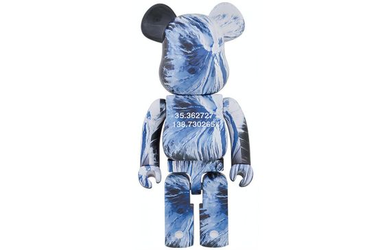 BE@RBRICK 1000%400%100% Benjamin Grant OVERVIEW FUJI 7cm/28cm/70cm
