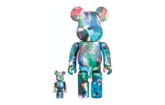 BE@RBRICK Pushead Blue Water