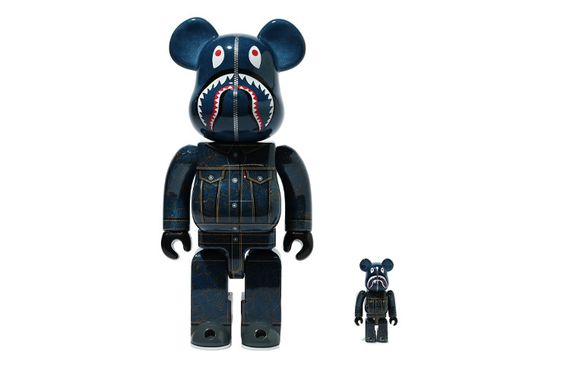 BE@RBRICK x BAPE x Levi&#39;s