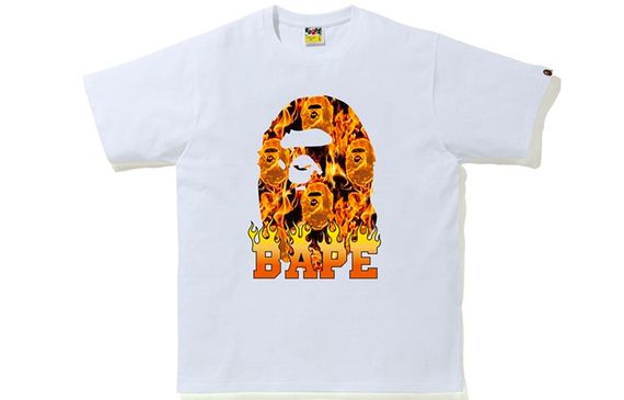 BAPE Flame Tee T