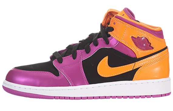 Jordan Air Jordan 1 Mid Bright Citrus GS