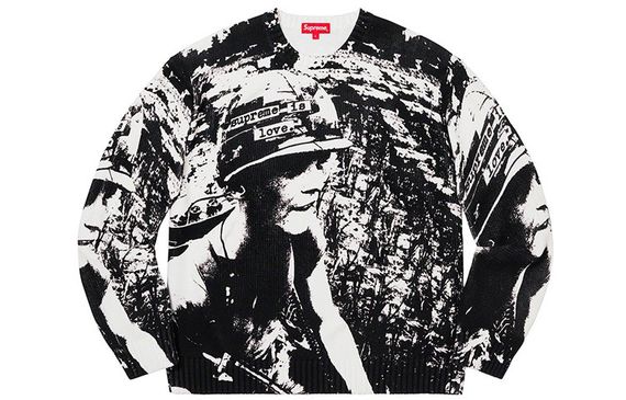 Supreme FW19 Week 9 Supreme Is Love Sweater
