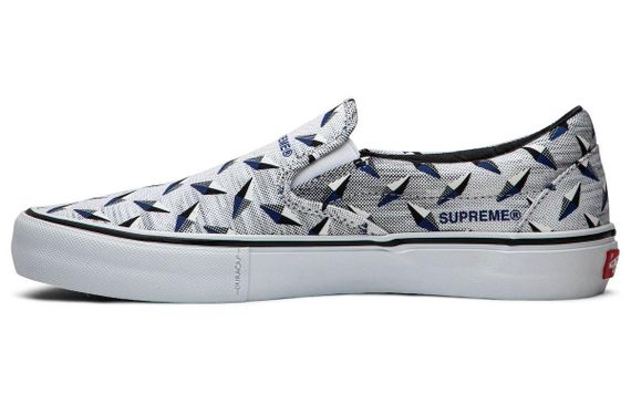 Supreme x Vans slip-on Diamond Plate Collection