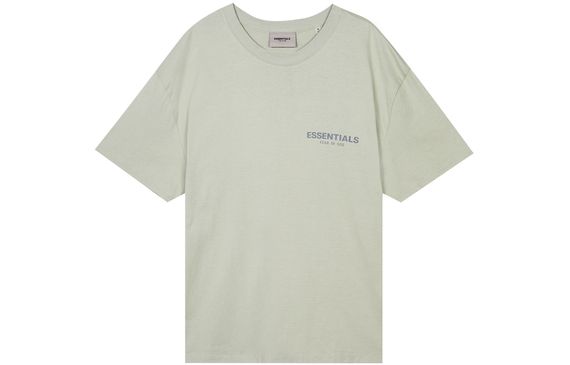 Fear of God Essentials FW21 Green/Concrete Logo T