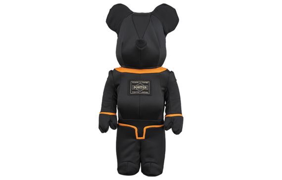 PORTER x BE@RBRICK TANKER BLACK Special Edition 400%