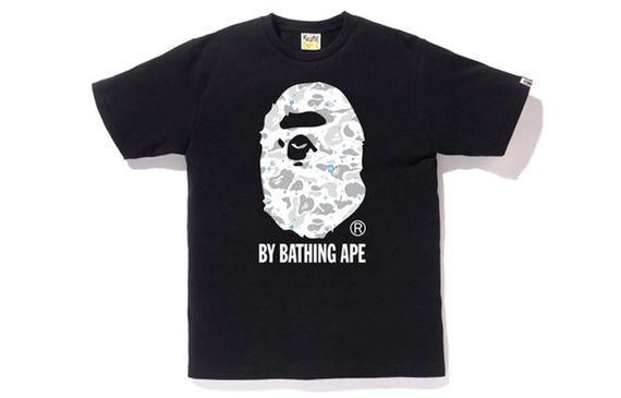 A BATHING APE Space Camo By Bathing Ape Tee T