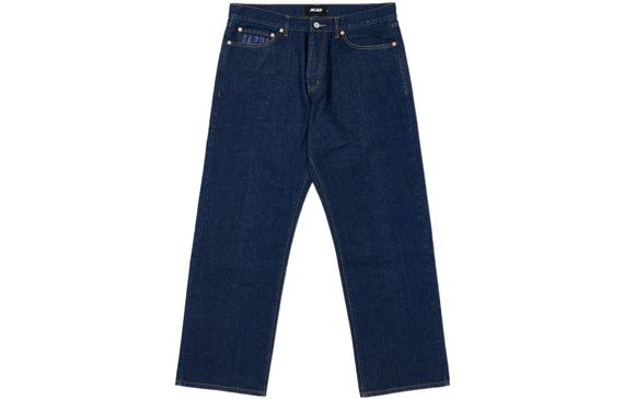 PALACE SS22 Baggies Jeans Indigo Rinse Wash Logo