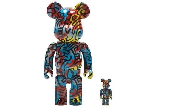 BE@RBRICK x · /Keith Haring 3 - 7cm/28cm/70cm