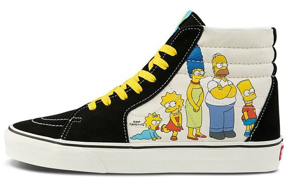 The Simpsons/ x Vans SK8