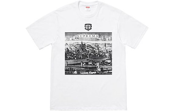 Supreme SS18 Fiorenza Tee White T