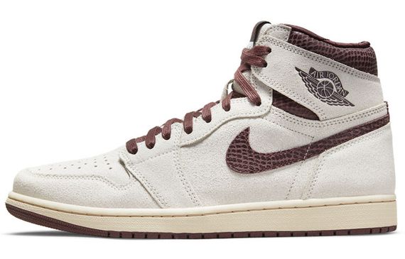 A Ma Maniére x Jordan Air Jordan 1 retro high og sp &quot;sail and burgundy&quot;