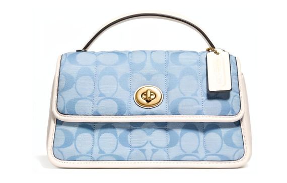 COACH Turnlock 20 Chambray