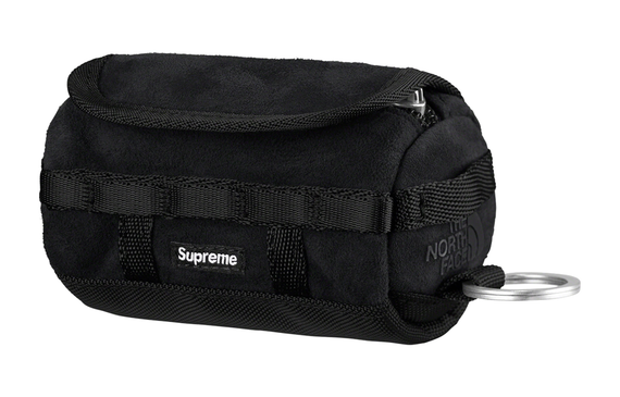Supreme FW23 WEEK 15 SUPREME®/THE NORTH FACE® SUEDE BASE CAMP DUFFLE KEYCHAIN