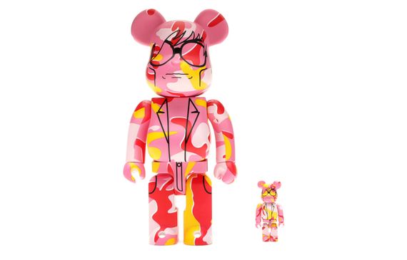 BE@RBRICK Andy Warhol Camo 7cm/28cm/70cm