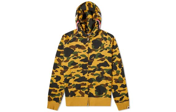 A BATHING APE 1ST Camo Shark Full Zip Hoodie