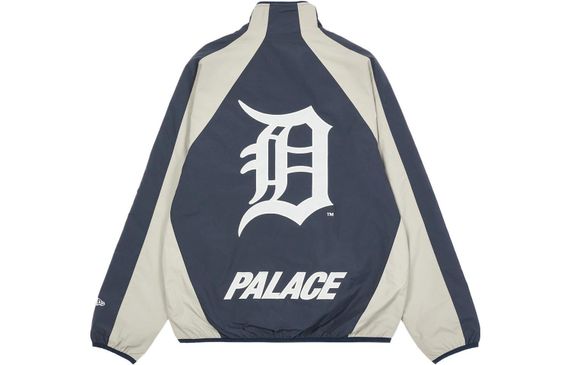 PALACE x New Era Detroit Tigers New Era Track Top Navy/Grey