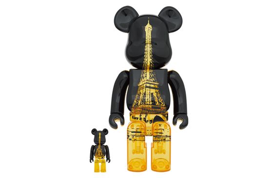 BE@RBRICK EIFFEL TOWER GOLDEN GOWN Ver.