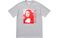 Supreme SS18 Mona Lisa Tee Heather Grey T