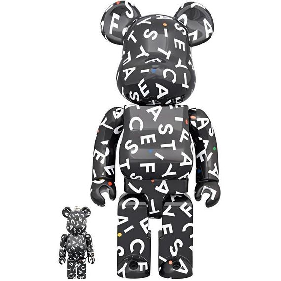 BE@RBRICK x CASETIFY 400%100% 10th Anniversary 7cm/28cm
