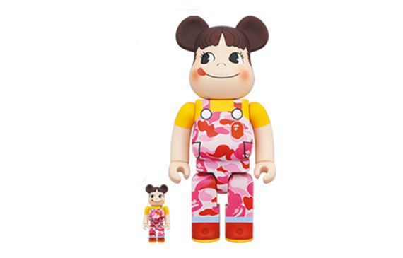 BE@RBRICK x BAPE x Peko 100%400%
