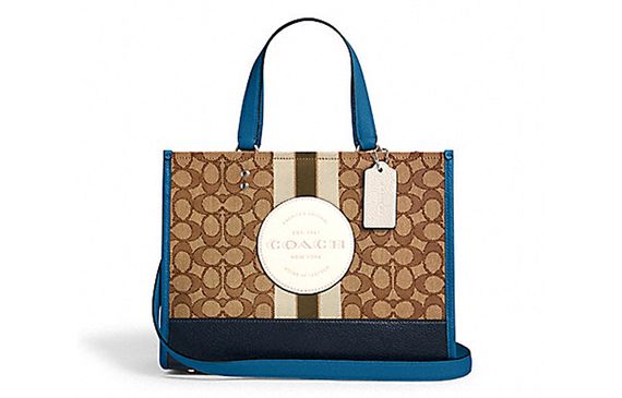 COACH Dempsey Logo Tote