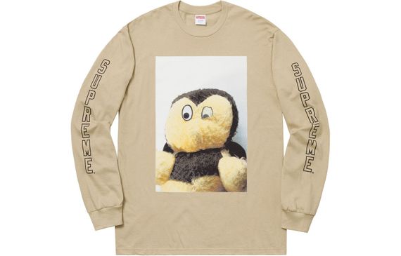 Supreme FW18 Mike Kelley AhhYouth! L/S Tee Clay T