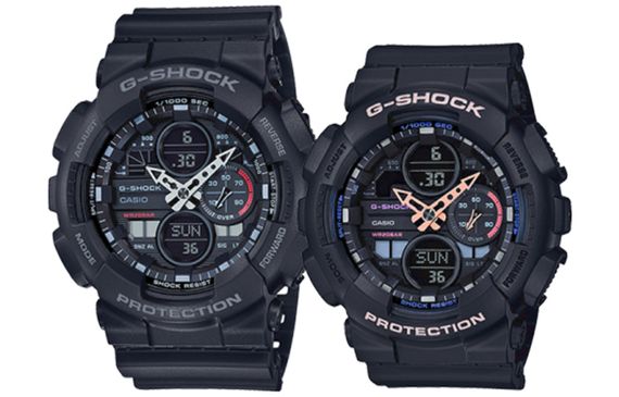 CASIO G-SHOCK GA-140-1A1PRBS&amp;GMA-S140-1APR