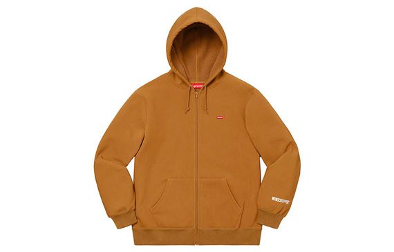 Supreme FW19 Week 16 Windstopper Zip Up Hooded Sweatshirt
