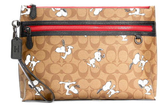 COACH x SNOOPY x Peanuts Pouch Peanuts 30