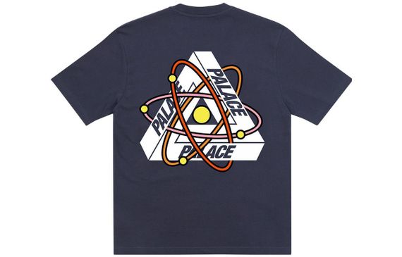 PALACE FW22 Tri-atom T-shirt Navy Logo T