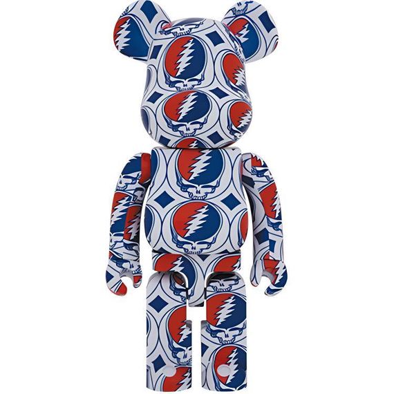 BE@RBRICK GRATEFUL DEAD STEAL YOUR FACE