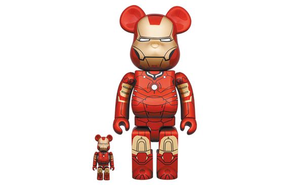BE@RBRICK IRON MAN MARK III MK3 100％+400％/1000%