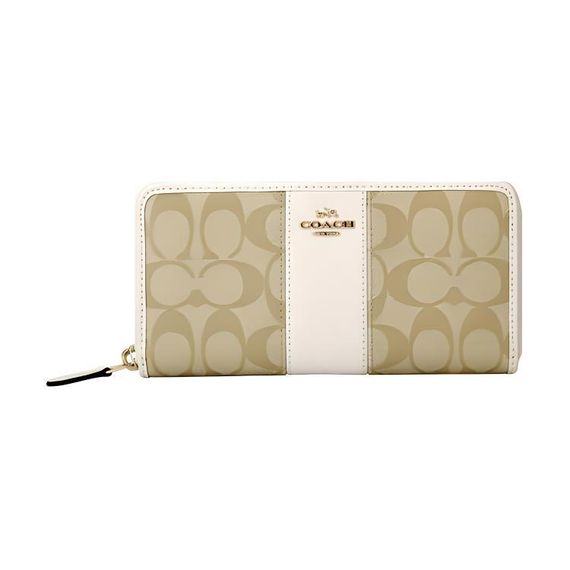 COACH Accordion Zip PVC