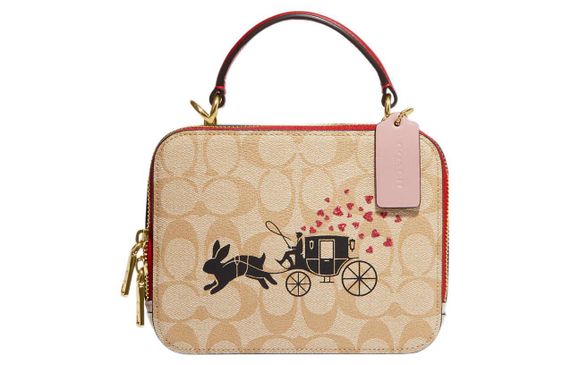 COACH BOX CROSSBODY 18