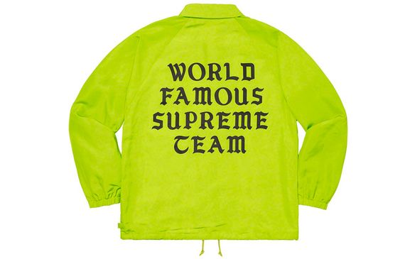 Supreme SS20 Week 16 World Famous Coaches Jacket