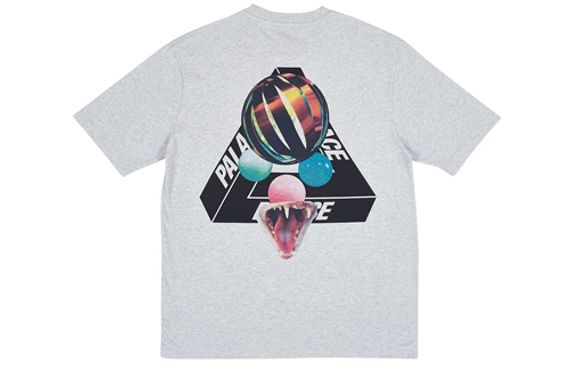 PALACE Sans Ferg T-Shirt Grey Marl Logo T
