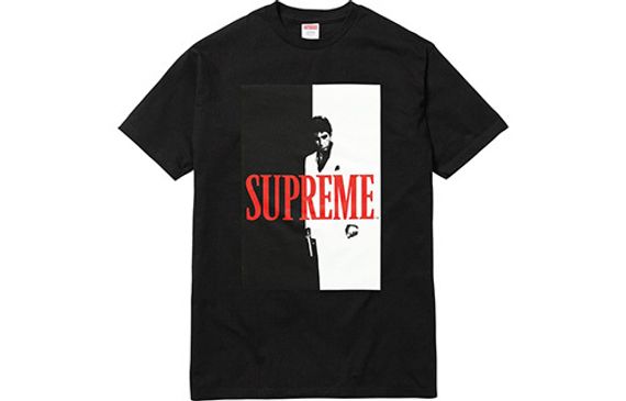 Supreme FW17 x Scarface Split Tee Black T